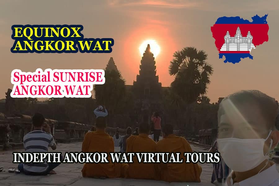Equinox Angkor on 23 March 2021 the World Best Sunrise